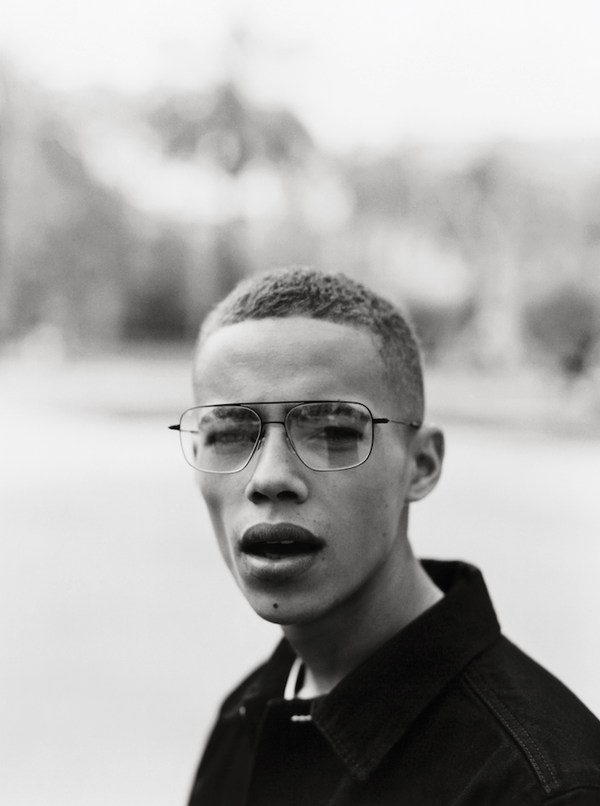 Eddie Optical / Black Metal & Blue - Light Lens - Shade Files